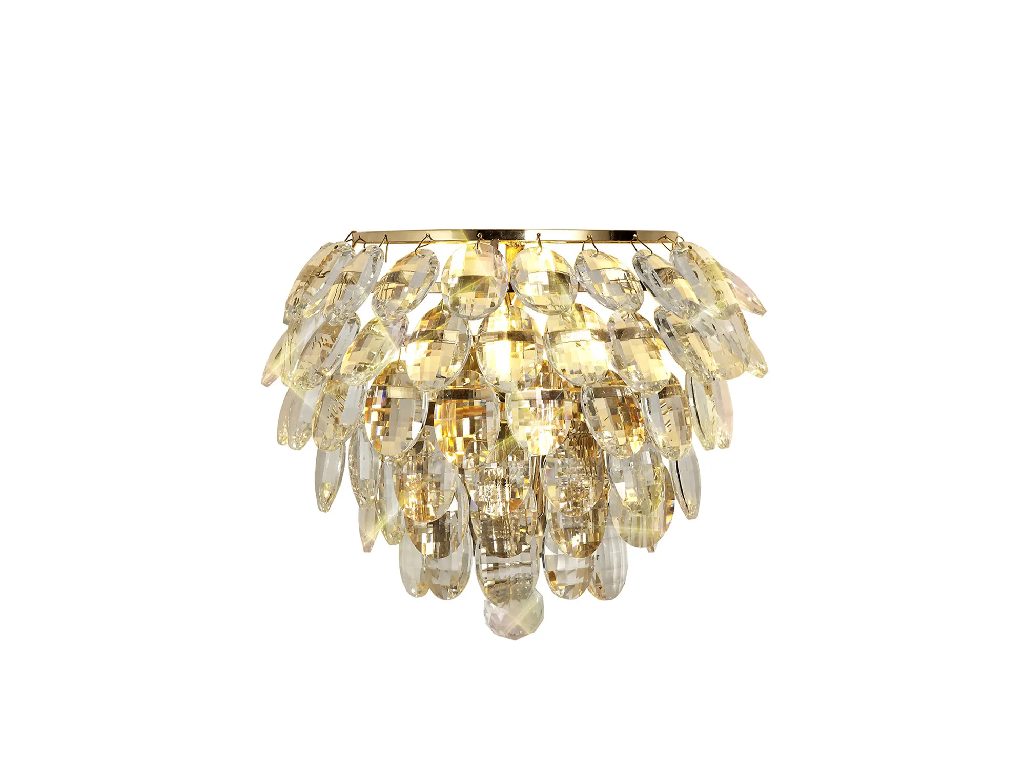 IL32807  Coniston Wall Lamp 1 Light French Gold